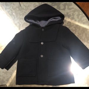 Zara baby boy bleu coat size 12-18 months